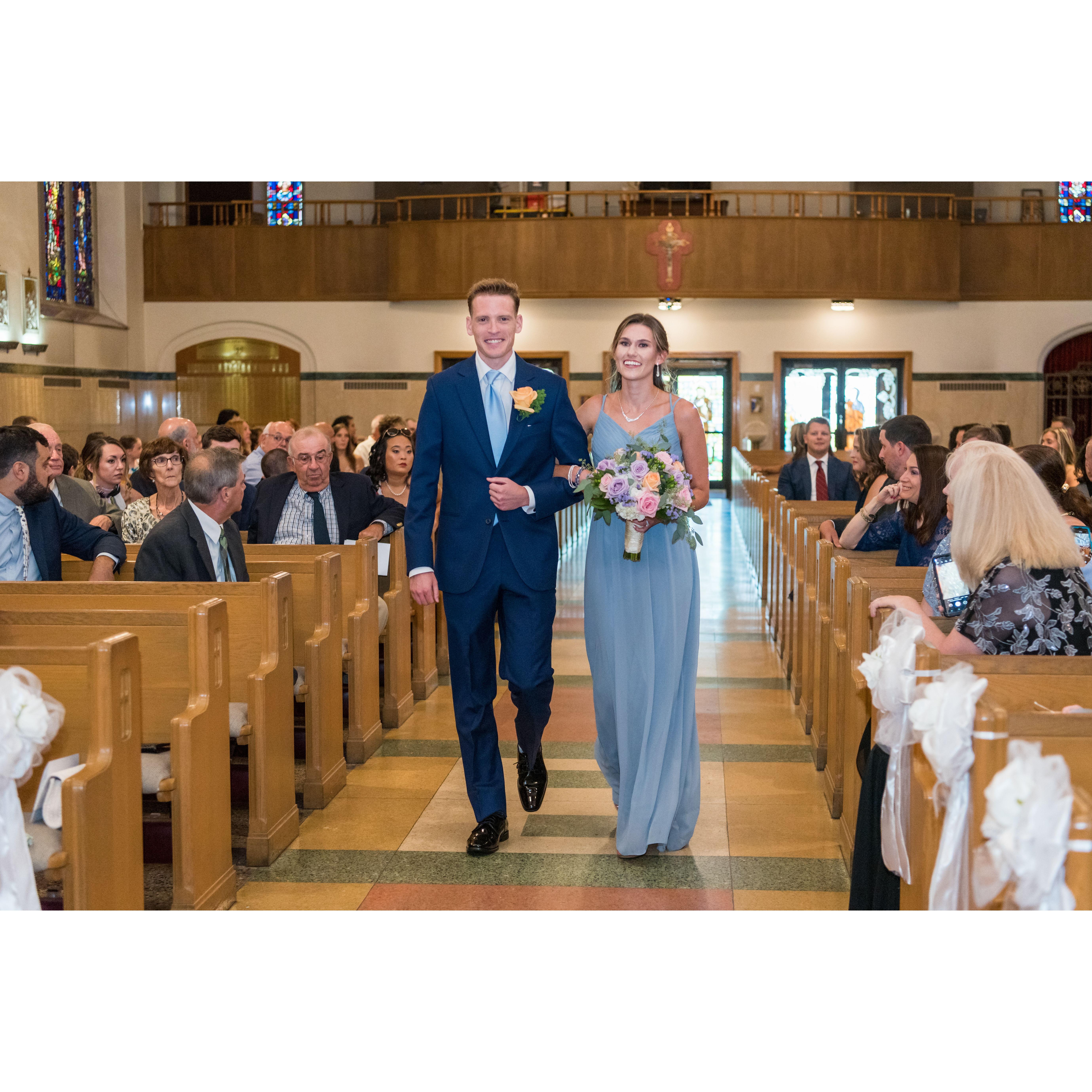 Some of the many weddings we’ve been in & attended together!