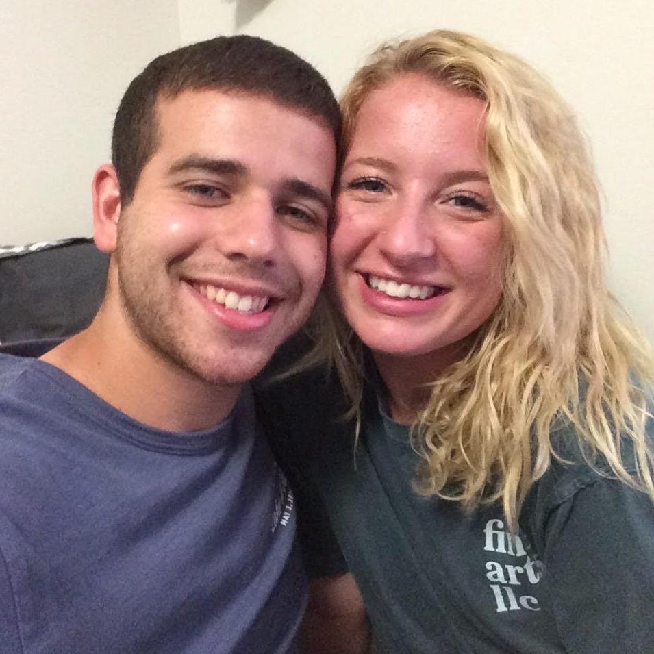 BABIES!!!! This was our very FIRST picture together. I remember Jonathan wanted to take a pic to send to his parents - before we were even dating!