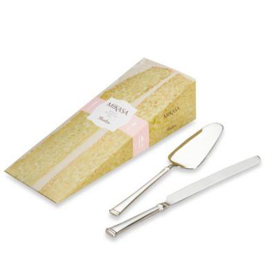 Mikasa® Stanton 2-Piece Cake Knife and Server Set