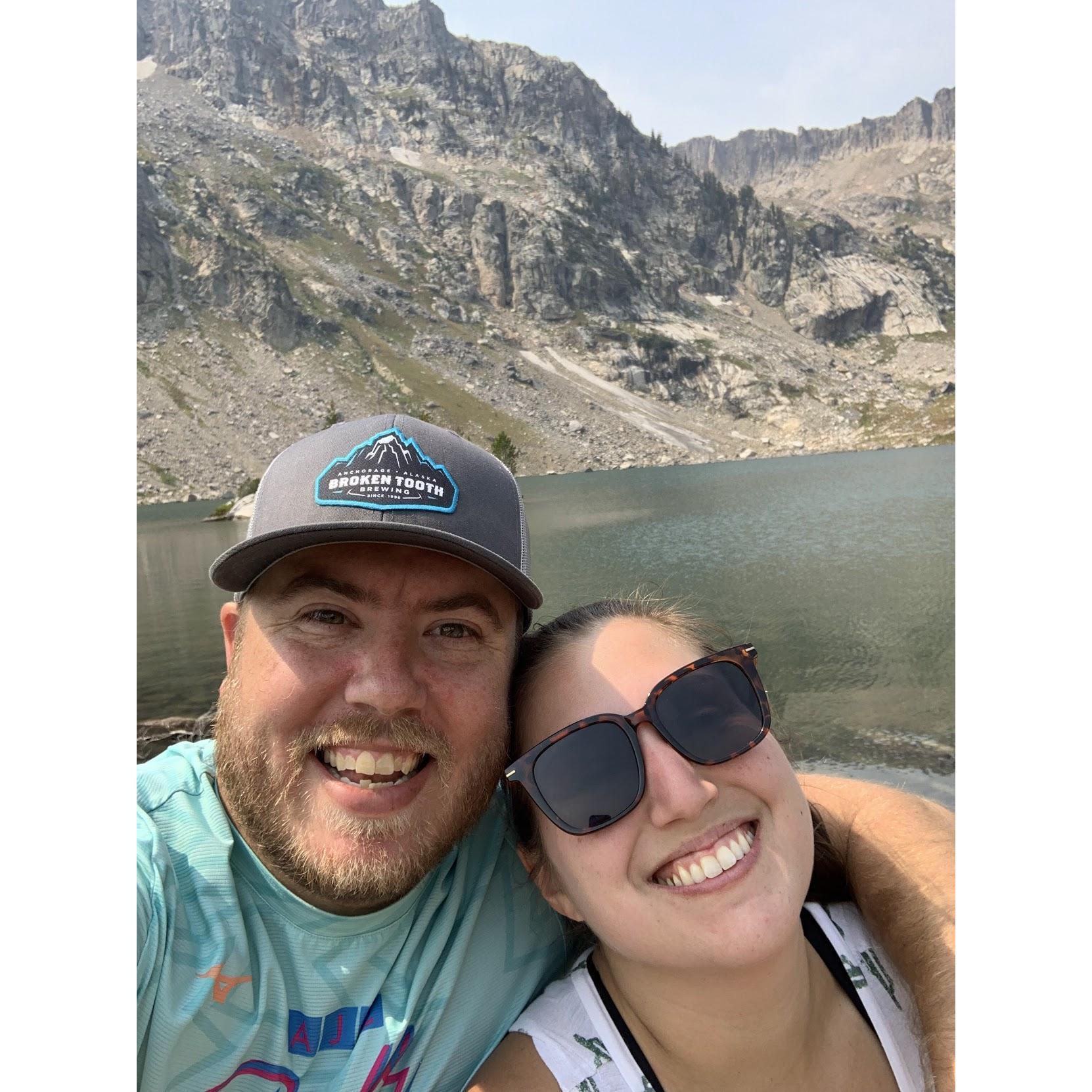 We hiked 14 miles to Lake Solitude at the Grand Tetons - September 2021