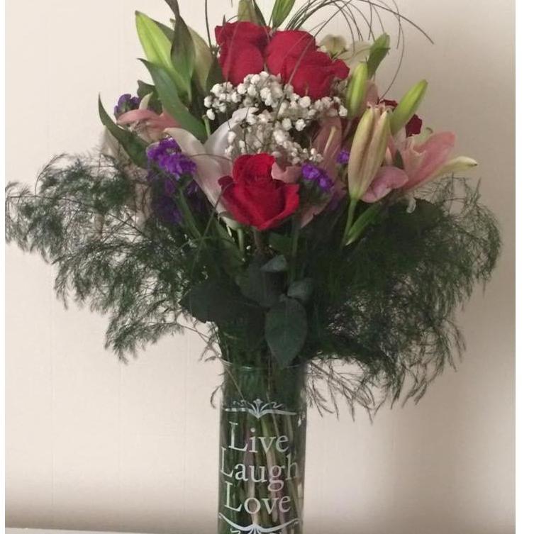 First Valentines Day Flowers