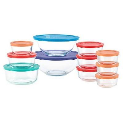 Pyrex 22pc Glass Prep and Storage Set