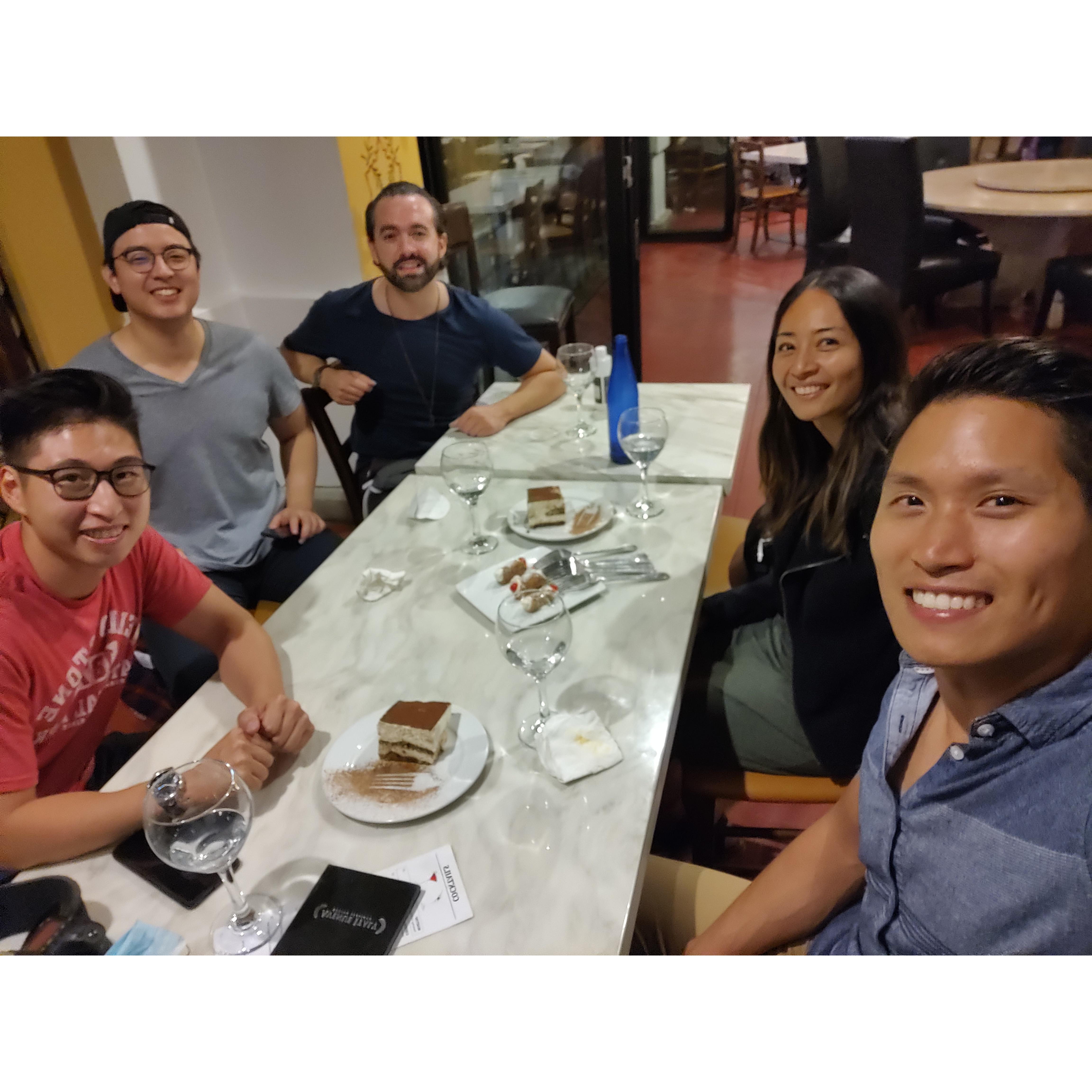 Looking forward to sharing meals, stories, and more with you all!