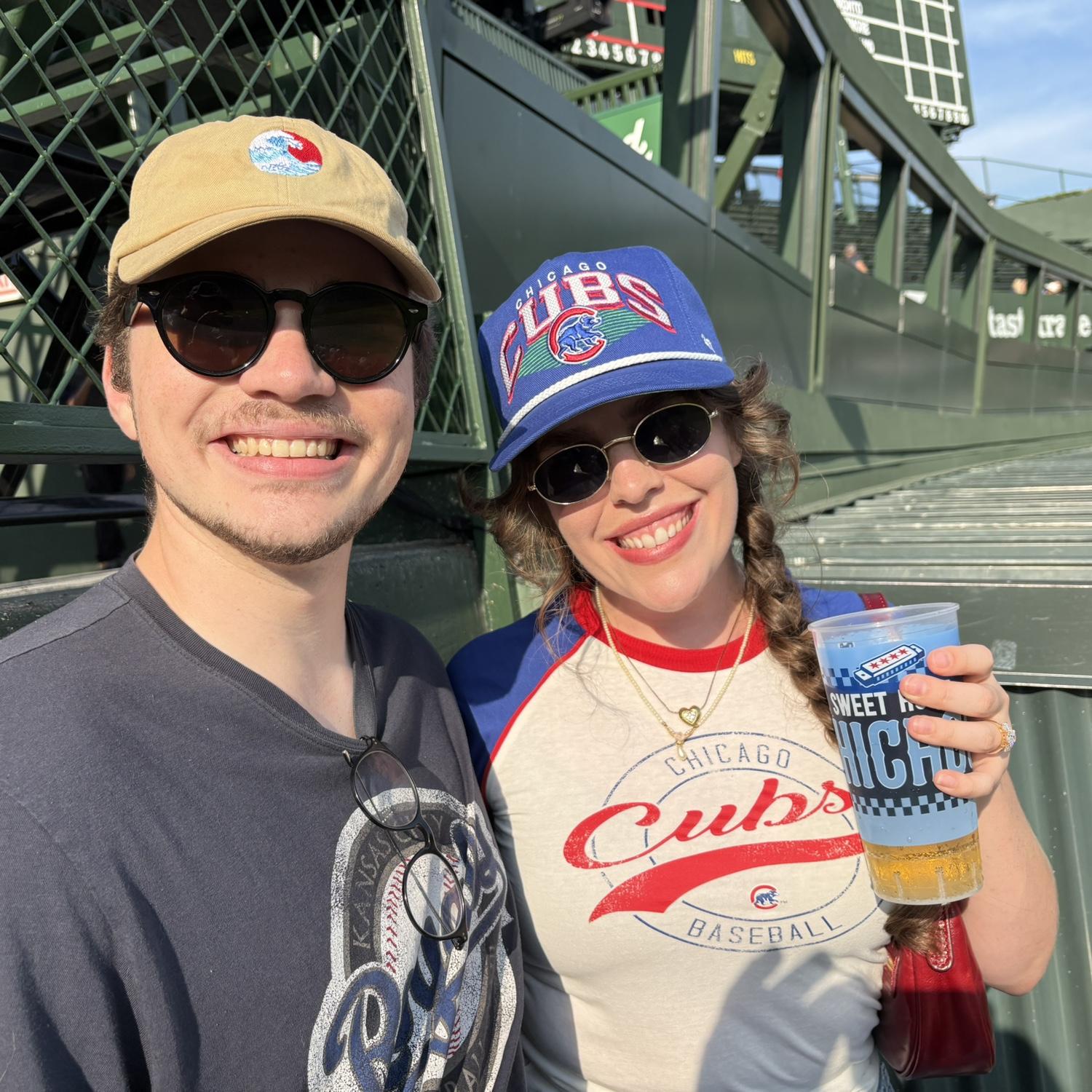 Our 1st Cubs game together 2025