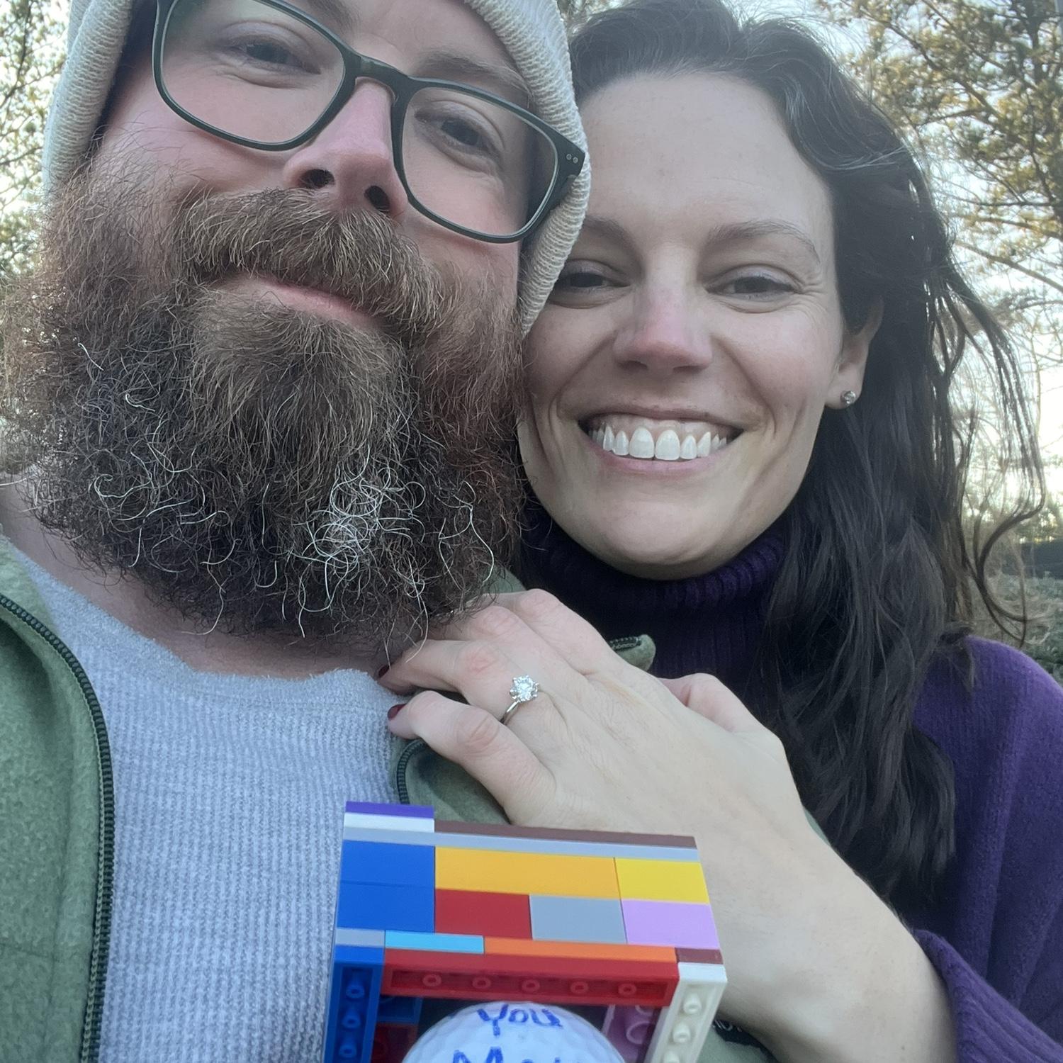 This is from our perfect (for us) engagement