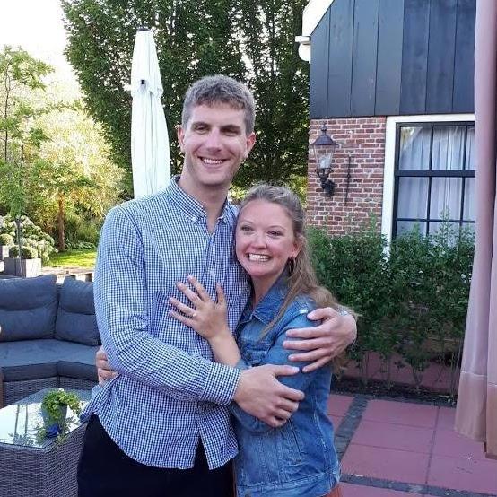 Elated right after the proposal!