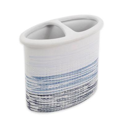 Croscill® Nomad Toothbrush Holder in Blue