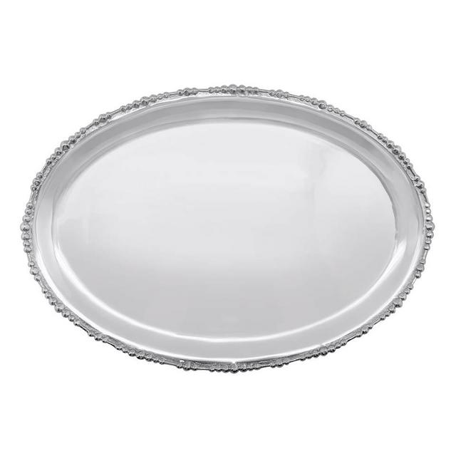 Mariposa Pearl Drop Oval Platter