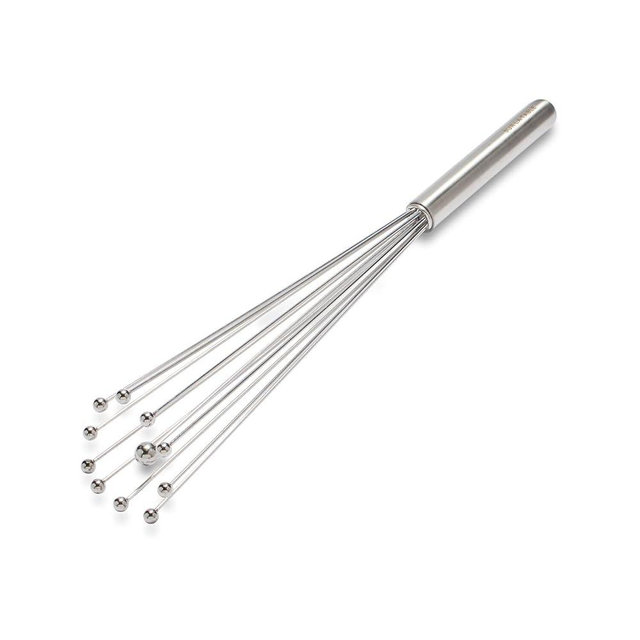 Sur La Table Stainless Steel Ball Whisk, 18/8 Stainless Steel Ball-Tip Whisk for Sauces, Gravies and Pan Drippings