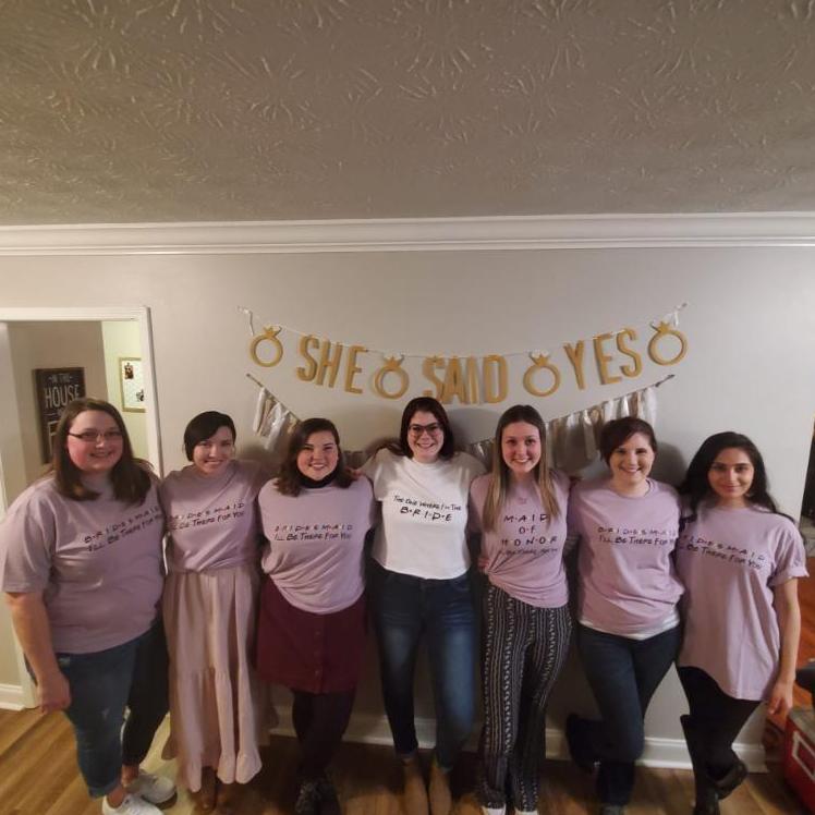 The bridesmaids