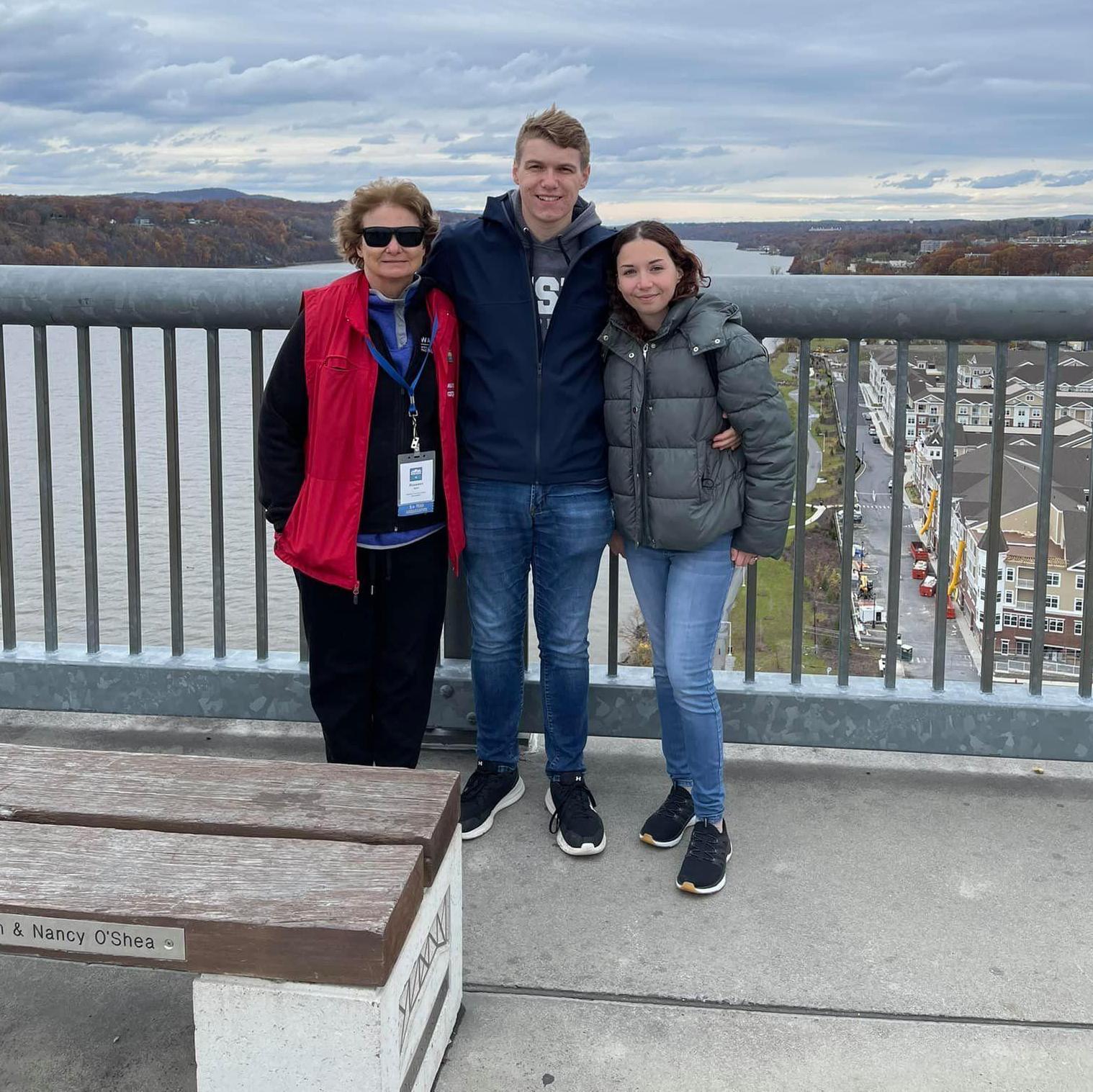 Walkway Over the Hudson with Grandma Q - November 2021