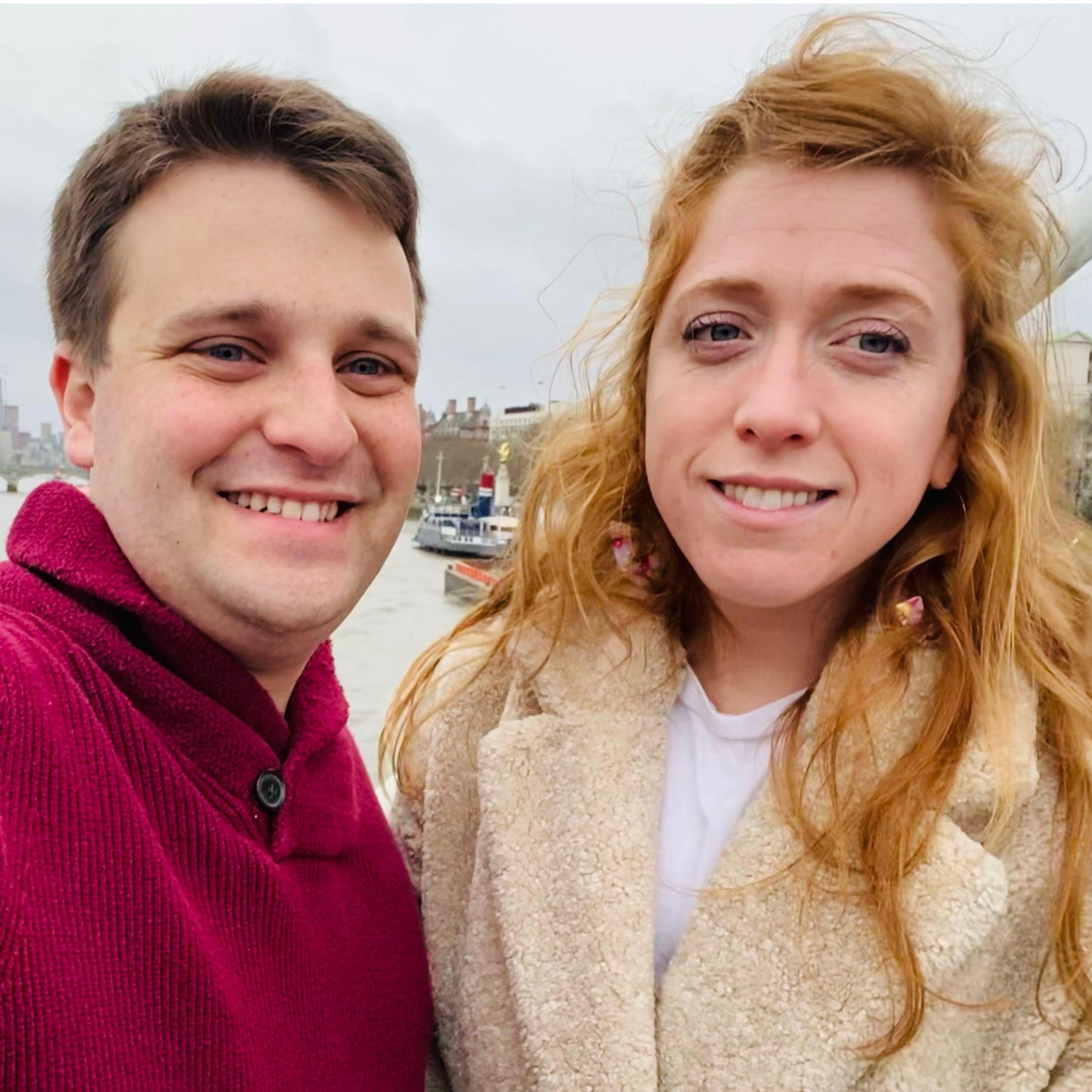 We have traveled many places together over the years. Here we were for our first international trip, all the way to London