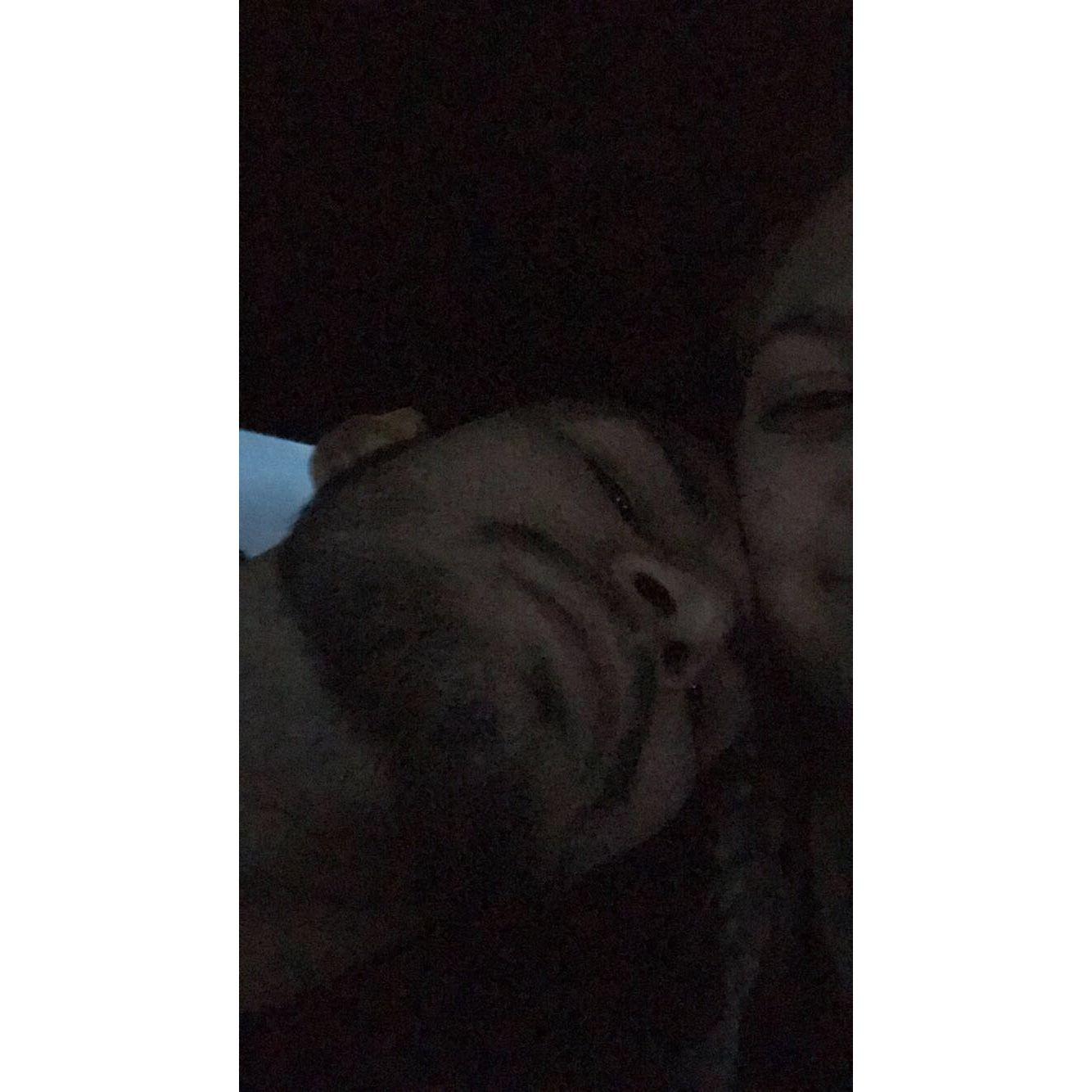 One of our first dates :)