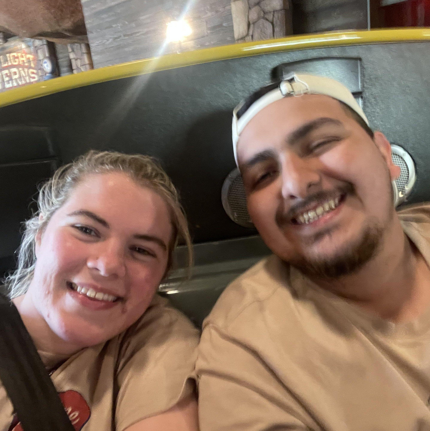 First trip to Disneyland together!