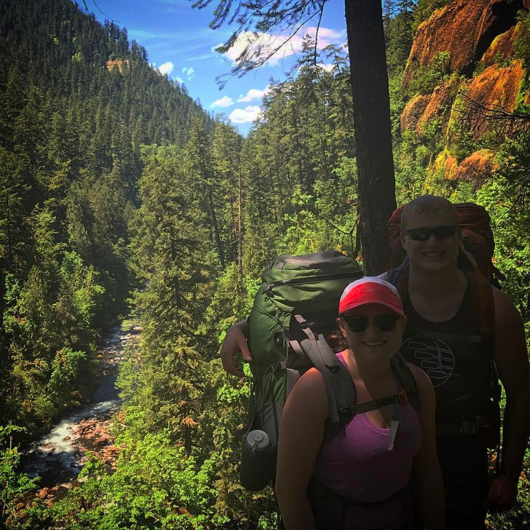 Our First Backpacking Trip, May 2017