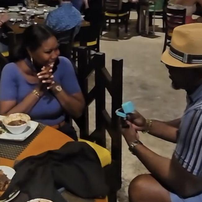 The Proposal in Jamaica!