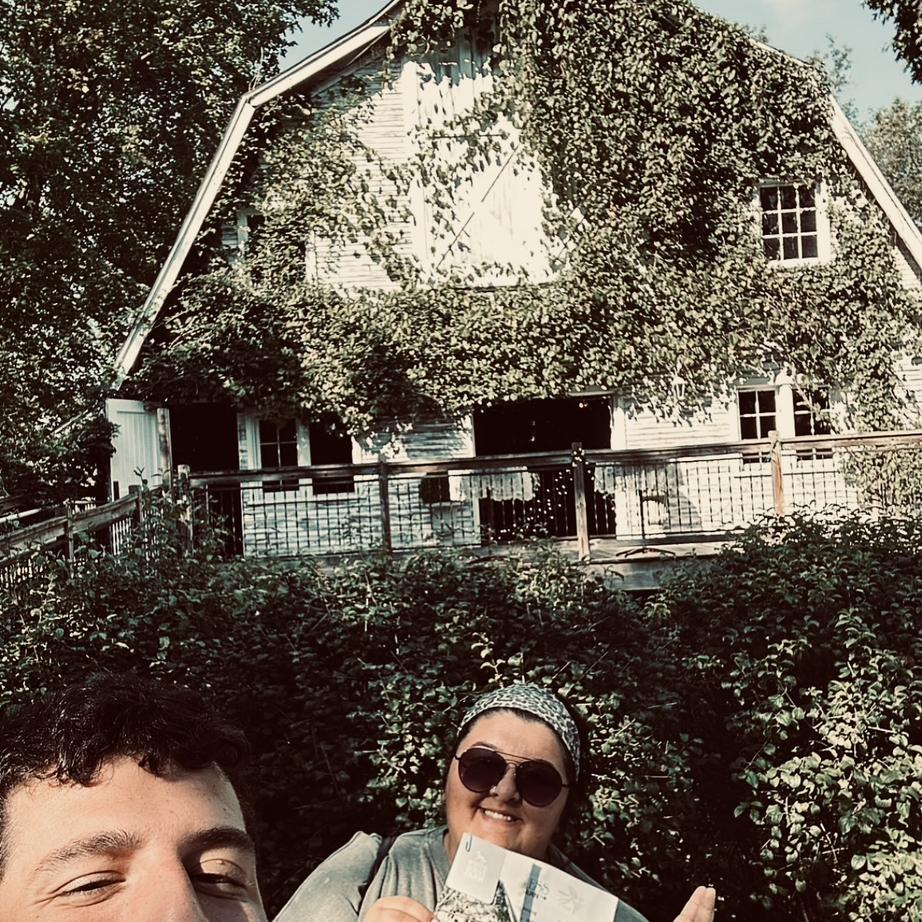 The day we toured and locked down our beautiful venue