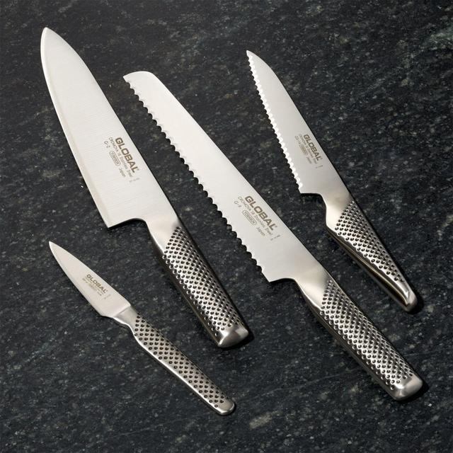 Global ® 4-Piece Essentials Knife Set