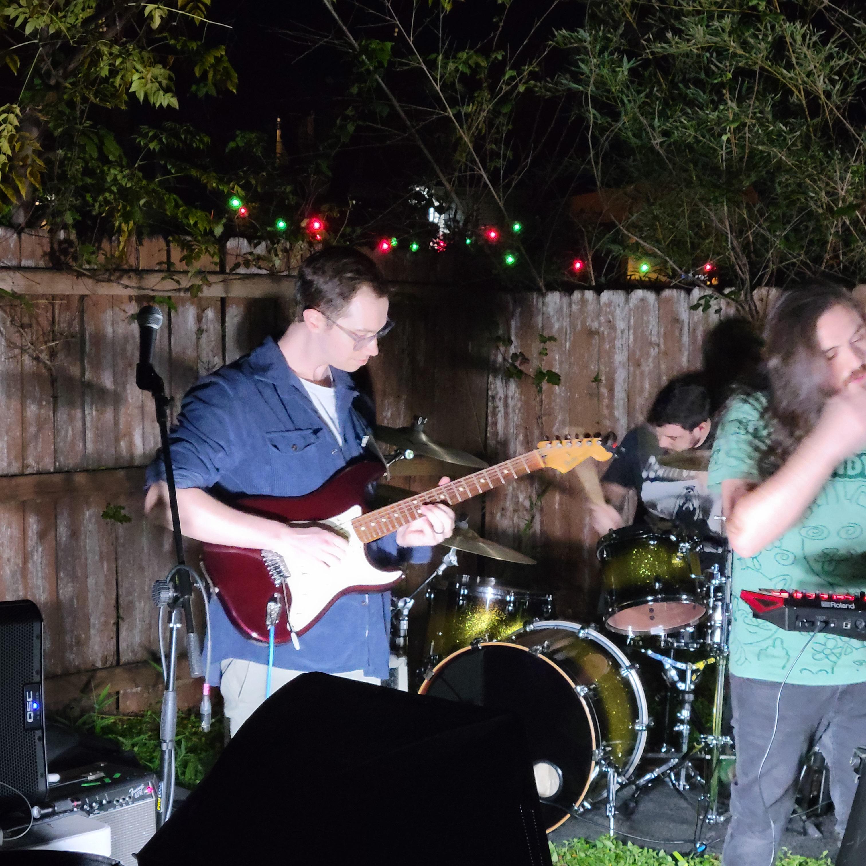 Dan's first band gig!