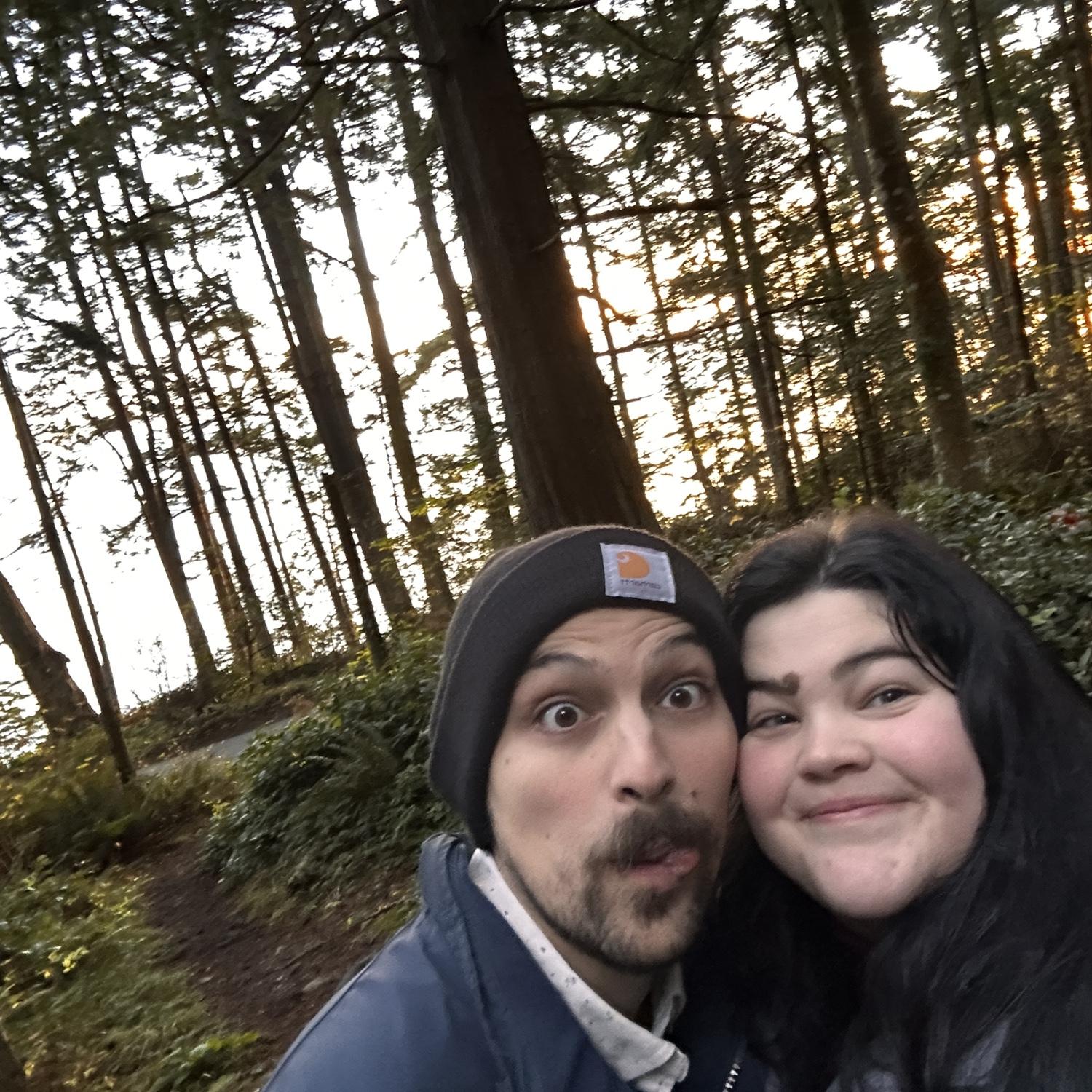 After time spent at camp and then a season of long-distance dating, Manny made the move in fall 2024 coming to Anacortes to start the next chapter with Hannah and her cat, Daisy.