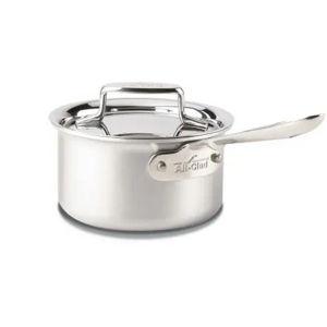 All-Clad D5 Brushed Stainless Steel 1.5qt Saucepan