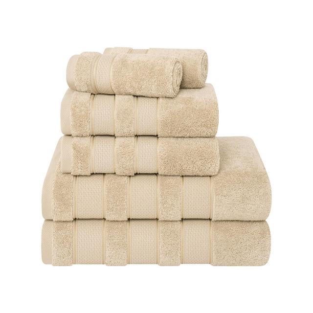 American Soft Linen Salem Premium 100% Turkish Cotton 6 Piece Bath Towel Set