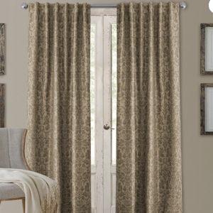 Antonia Blackout Window Curtain Panel - Elrene Home Fashions