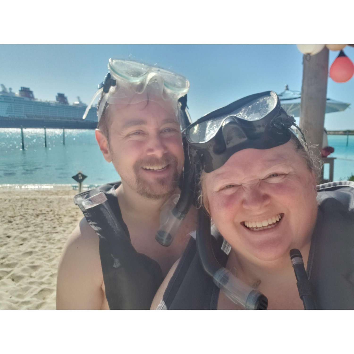 Our second vacation together! Again Disney related, but this time mainly a Disney Cruise!!!