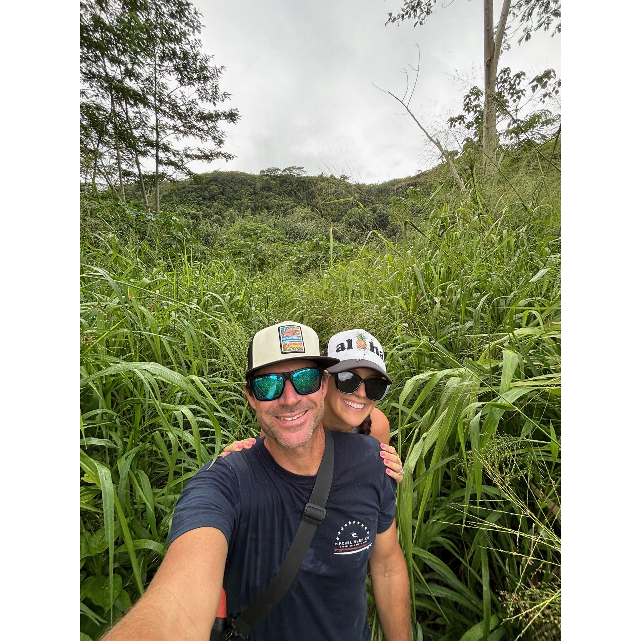 Getting lost on a Wailua River adventure.