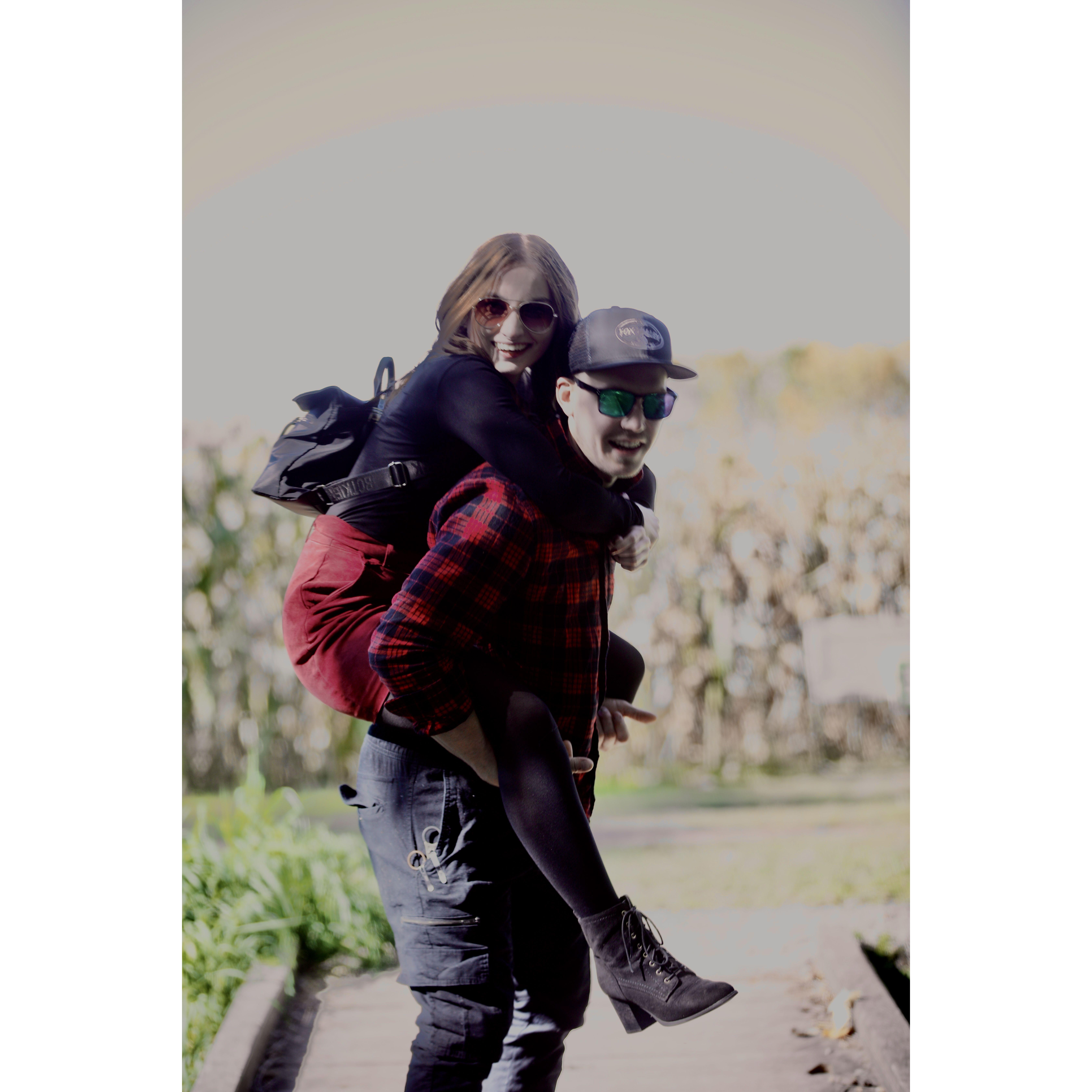 Piggyback rides for life