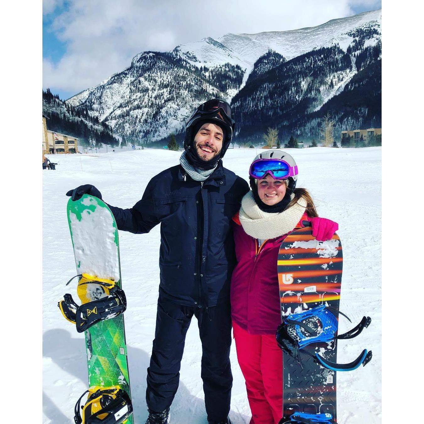 Our first trip to Denver in 2018.