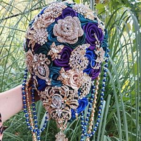 Silk Brooch Bouquets