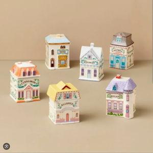 Lenox Spice Village 6-Piece Spice Jar Set #1