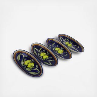 Citronique Small Platter, Set of 4