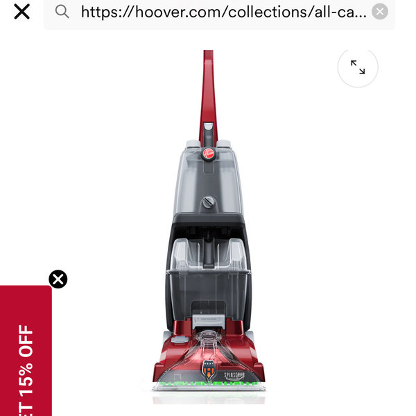 Power Scrub Deluxe Carpet Cleaner