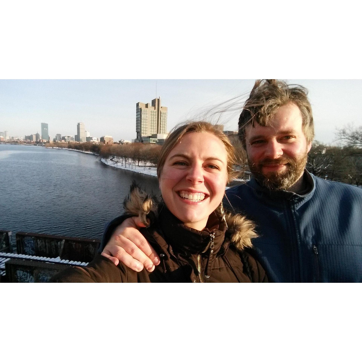 A chilly Boston day, like the day we met. Feb 2015