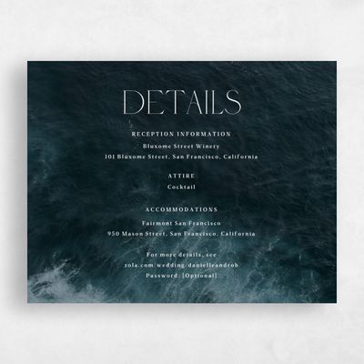 Blue Destination Wedding Enclosure - Grandscape