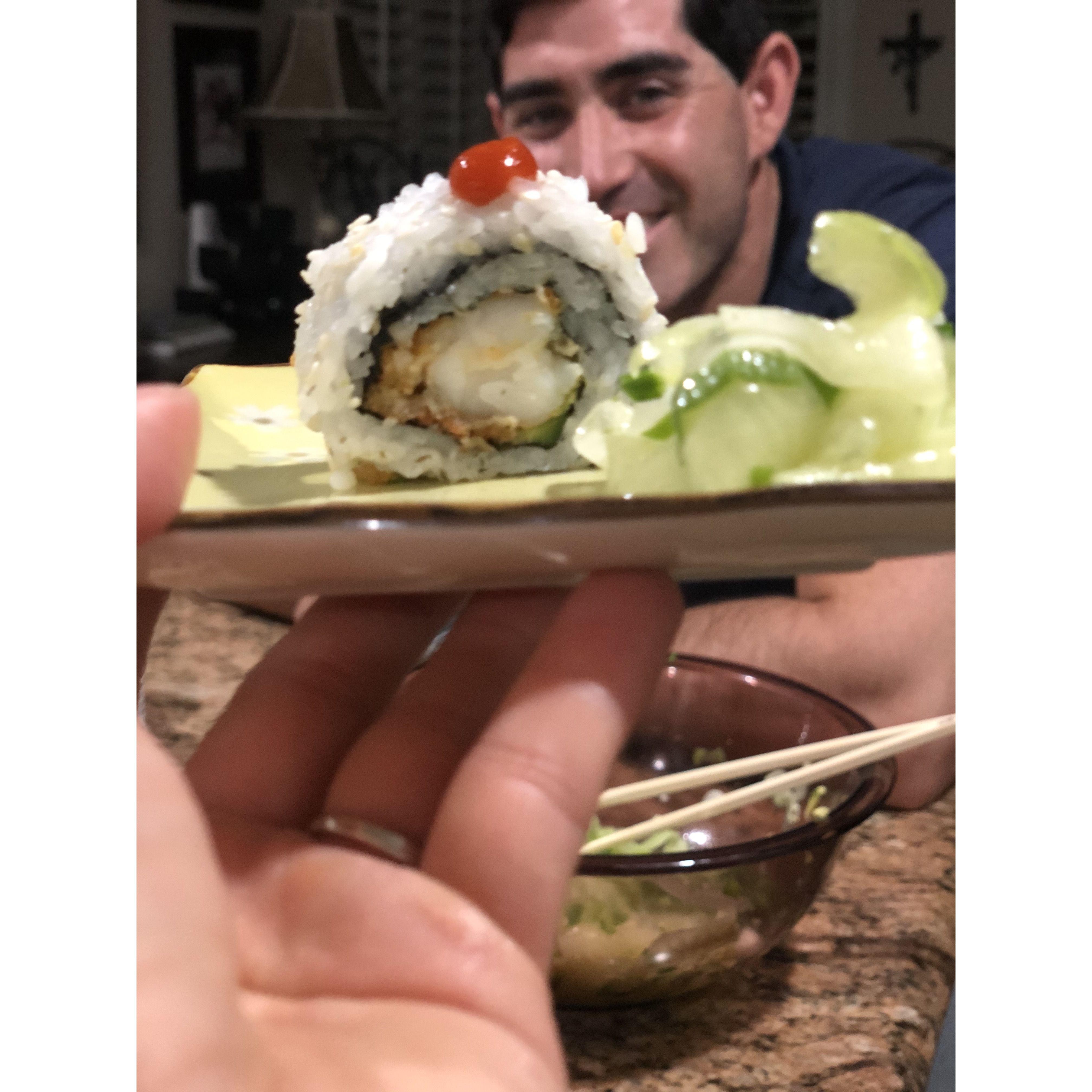 Homemade Sushi during COVID because what else do you do...