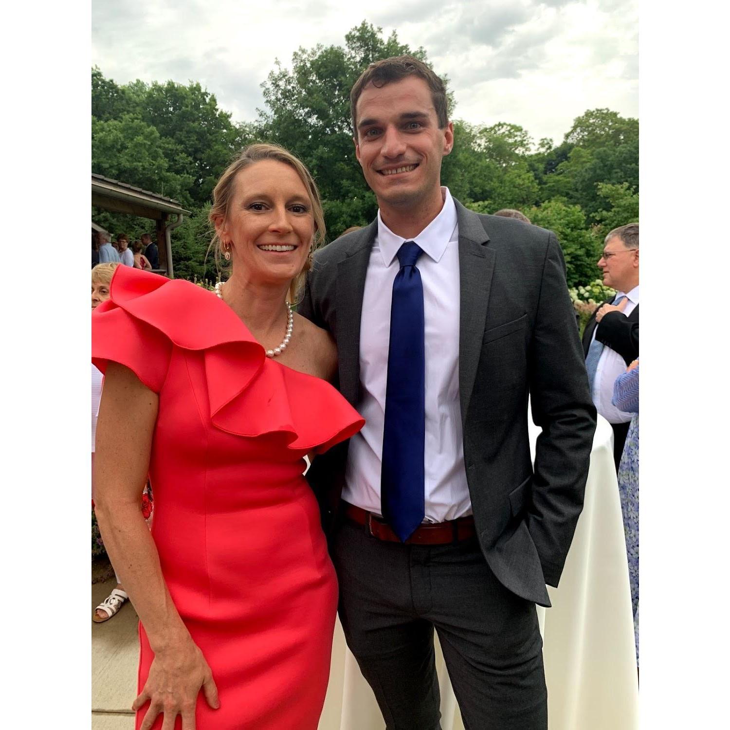 Found some formal wear! Andrew & Olivia's wedding, Columbus - June 2019
