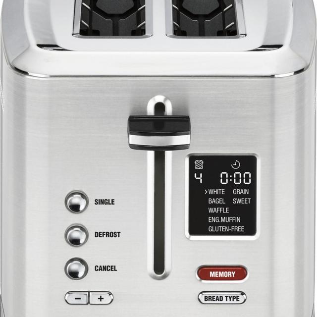 Cuisinart - 2-Slice Digital Toaster with MemorySet Feature - Stainless Steel