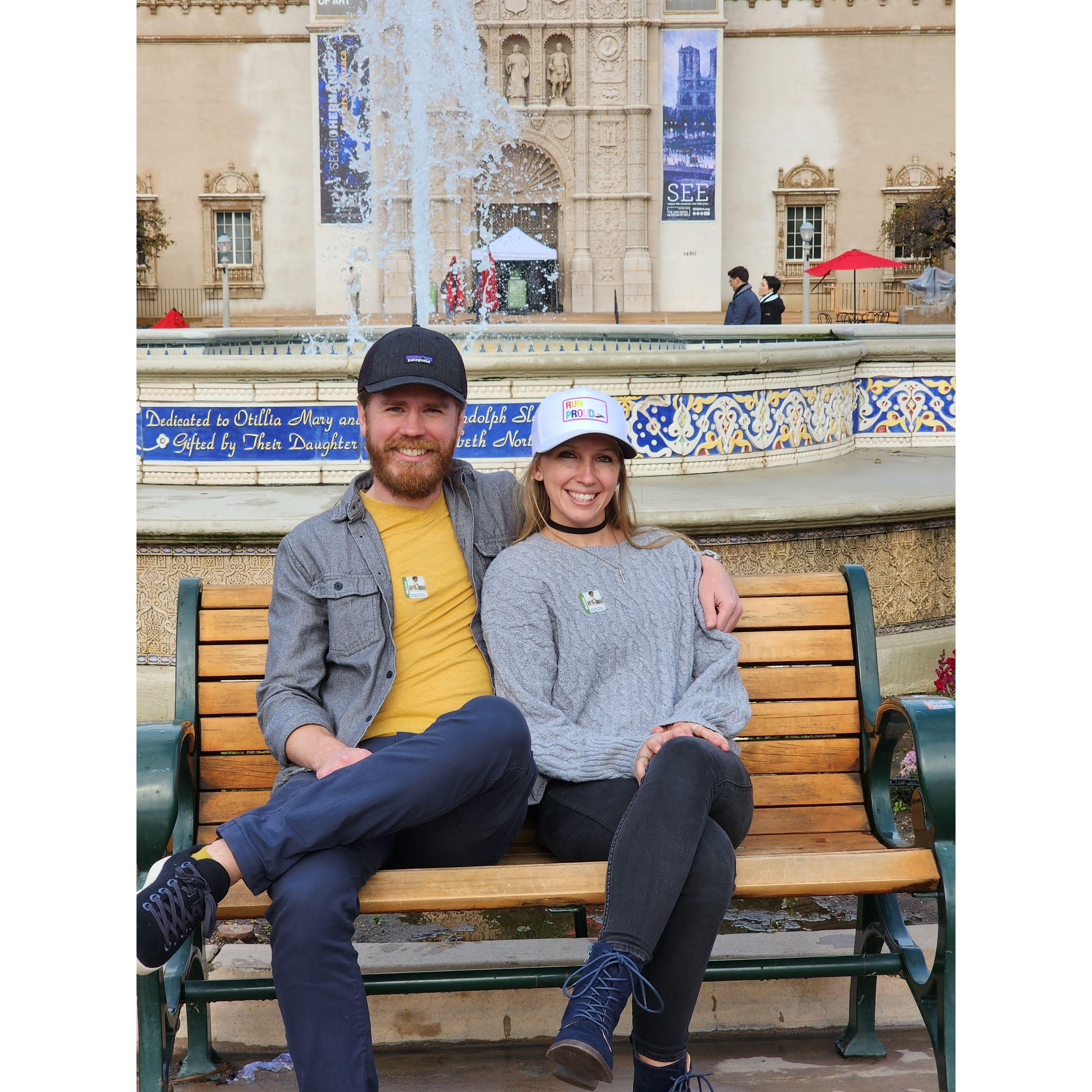 Our first date <3
San Diego Museum of Art
01/16/2023
(Just a girl, on a date, with a guy who gives her a shoulder hug...)