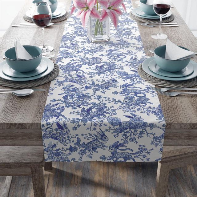 Eevee Table Runner, Pokemon Table Runner, Pokemon Home Decor, Umbreon, Vaporen, Eevee Pattern