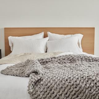 Chenille Chunky Knit Throw