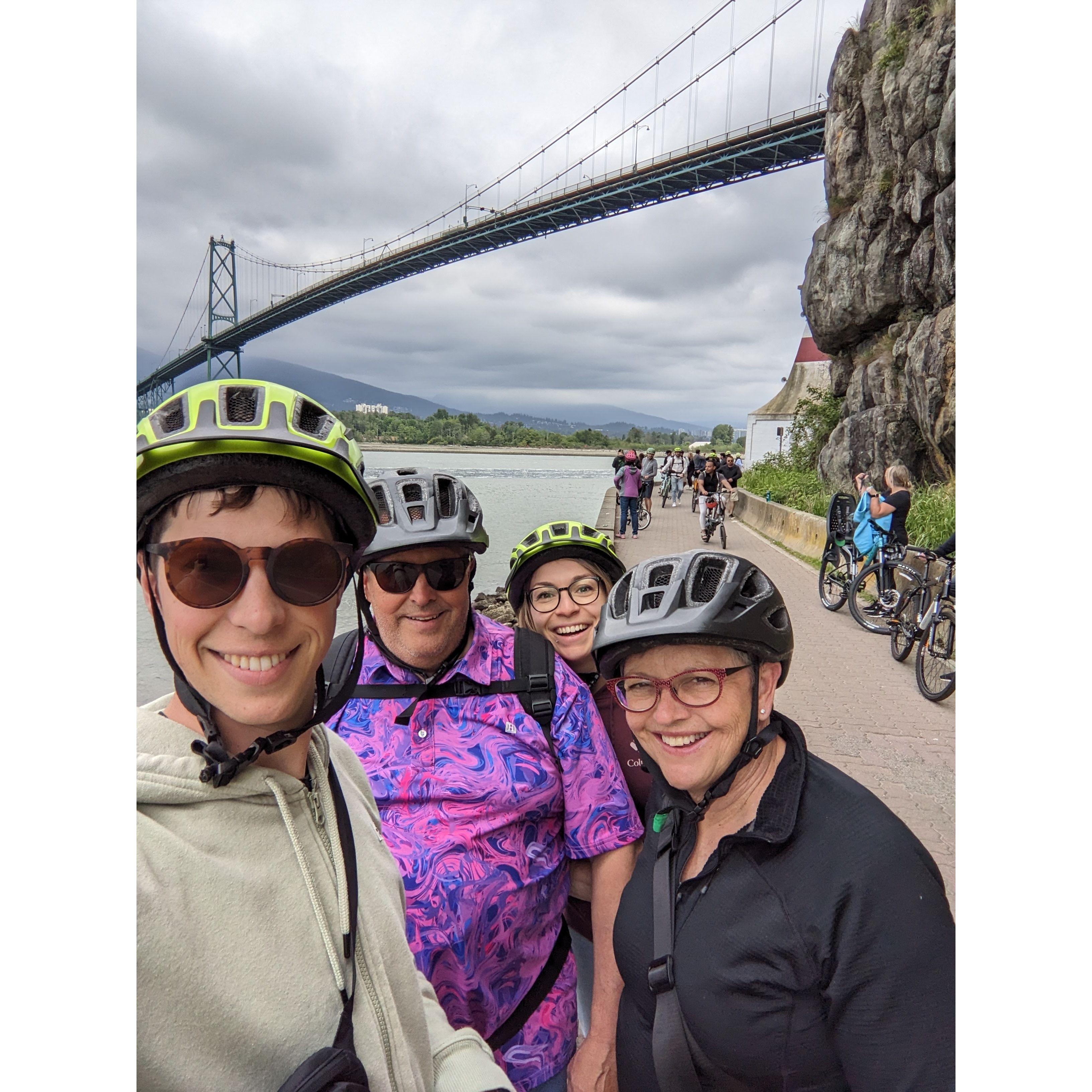 Biking in Vancouver