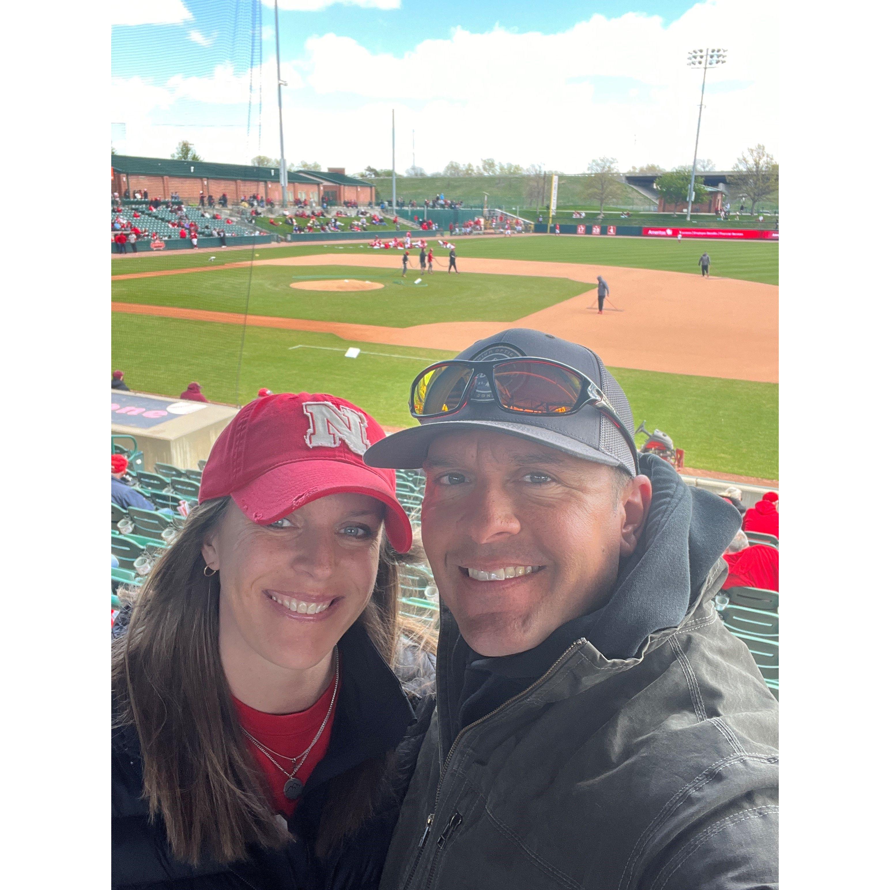 Nebraska Baseball game ~