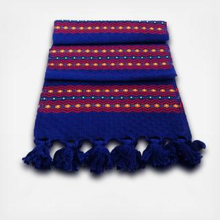 Thick Stripe Florecitas Table Runner