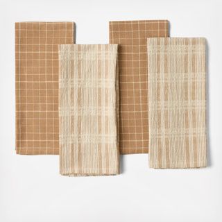 Clarendon Organic Kitchen Towel, Set of 4