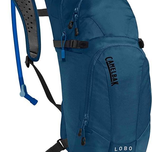 CamelBak Lobo Bike Hydration Pack - Helmet Carry - Magnetic Tube Trap - 100 oz