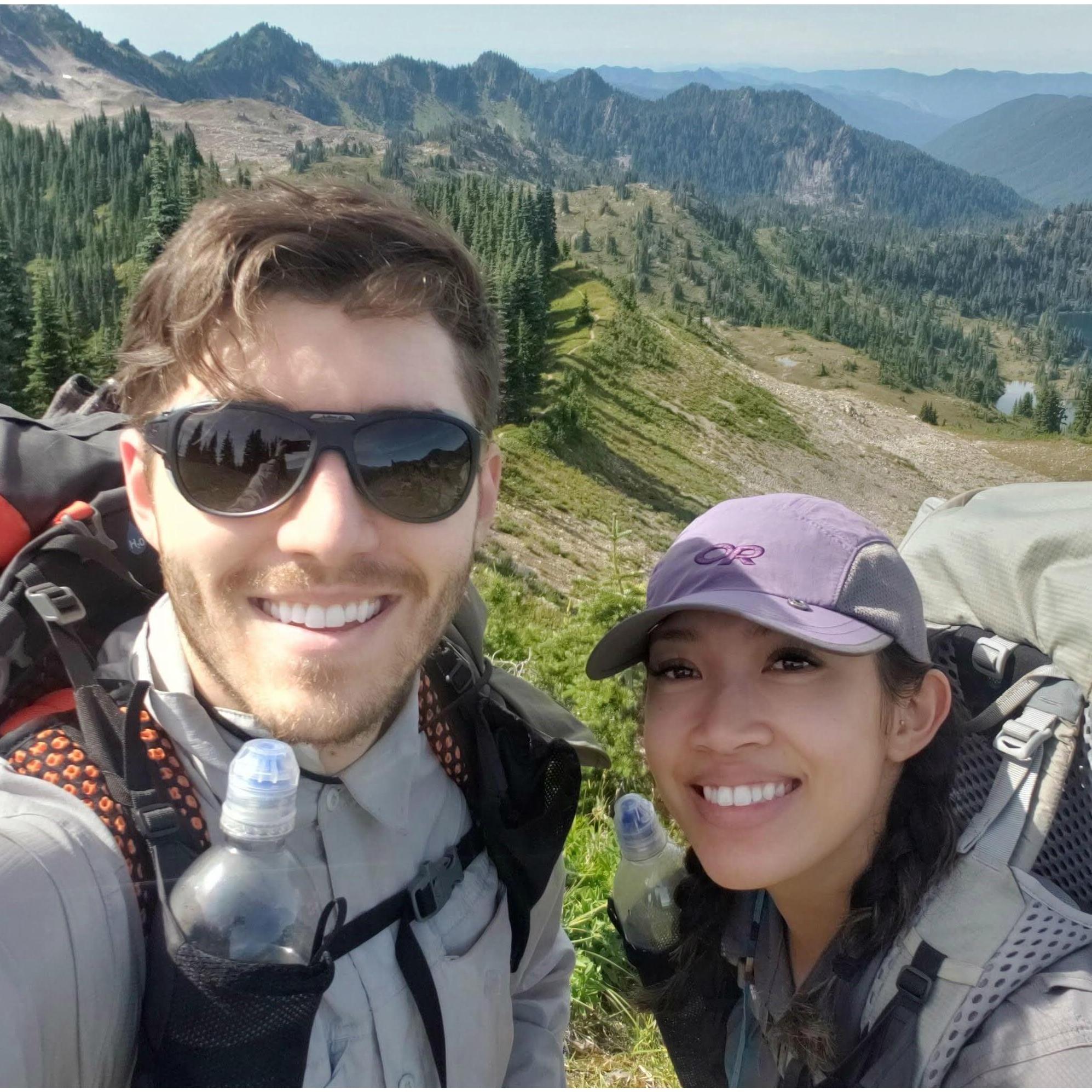 Backpacking in Olympic National Park.