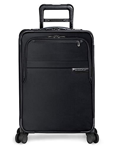 Briggs & Riley Baseline-Softside CX Expandable Carry-On Spinner Luggage, Black